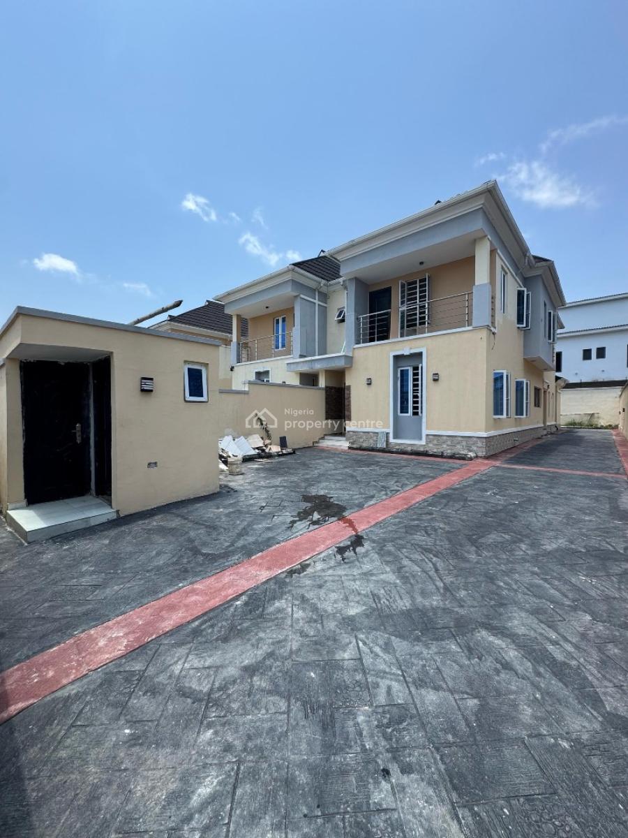 4 𝐁𝐄𝐃𝐑𝐎𝐎𝐌 𝐒𝐄𝐌𝐈 𝐃𝐄𝐓𝐀𝐂𝐇𝐄𝐃 𝐃𝐔𝐏𝐋𝐄𝐗, Ajah, Lagos, Ajah, Lagos, Semi-detached Duplex for Rent