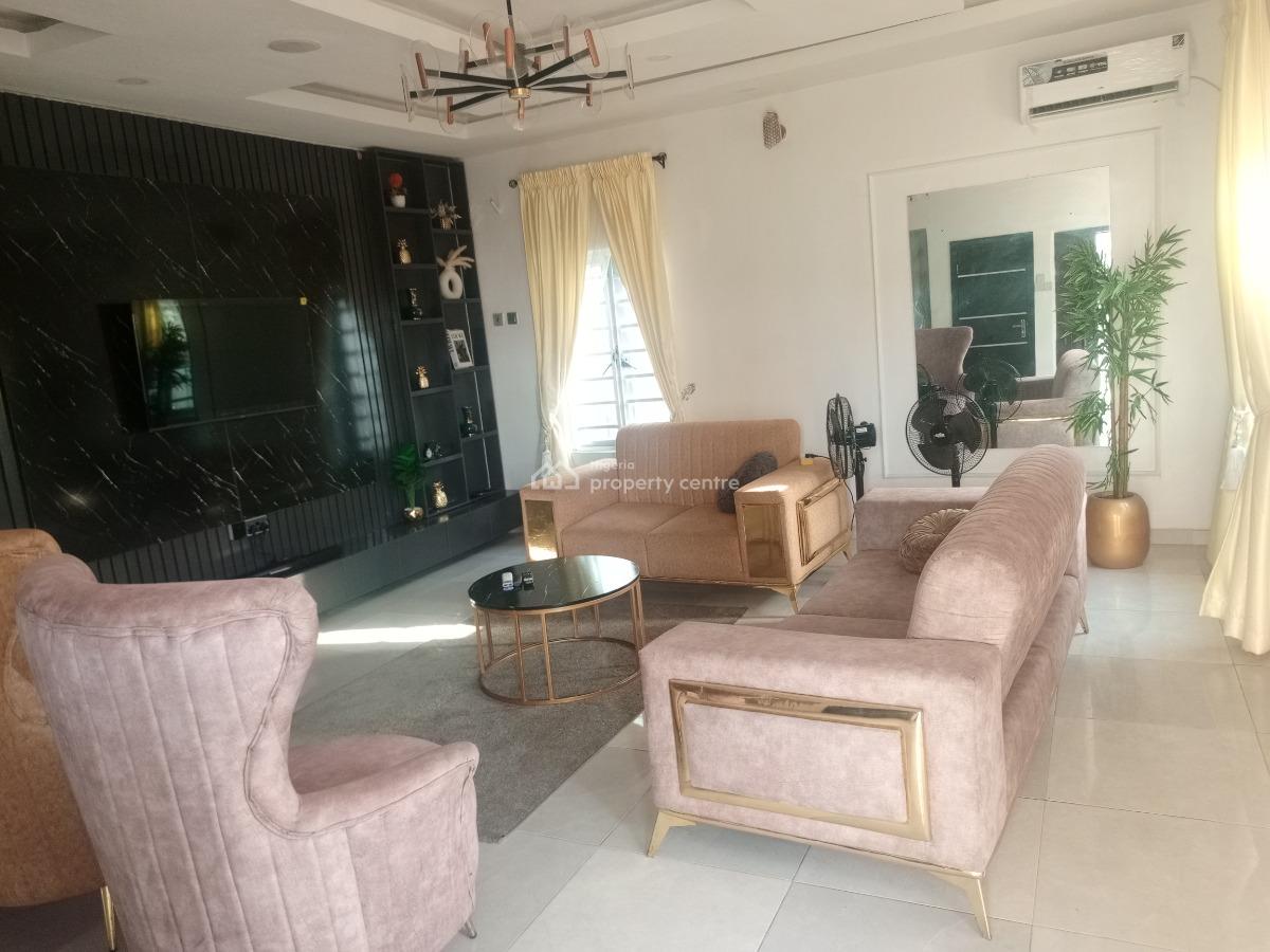 Fully Furnished 3 Bedroom  Self-compound Bungalow in a Secure Estate, Richland Garden Estate, Shapati, Ibeju Lekki, Lagos, Semi-detached Bungalow for Rent