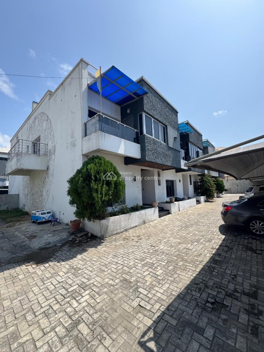 4 𝐁𝐄𝐃𝐑𝐎𝐎𝐌 𝐓𝐄𝐑𝐑𝐀𝐂𝐄 𝐃𝐔𝐏𝐋𝐄𝐗, Lekki Phase 1, Lekki Phase 1, Lekki, Lagos, Terraced Duplex for Rent
