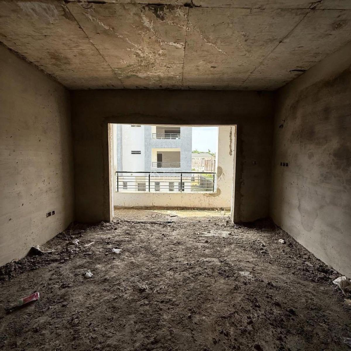 Luxury 4bedroom Terrace with a Bq, Semi Finish, Mabushi, Abuja, Terraced Duplex for Sale