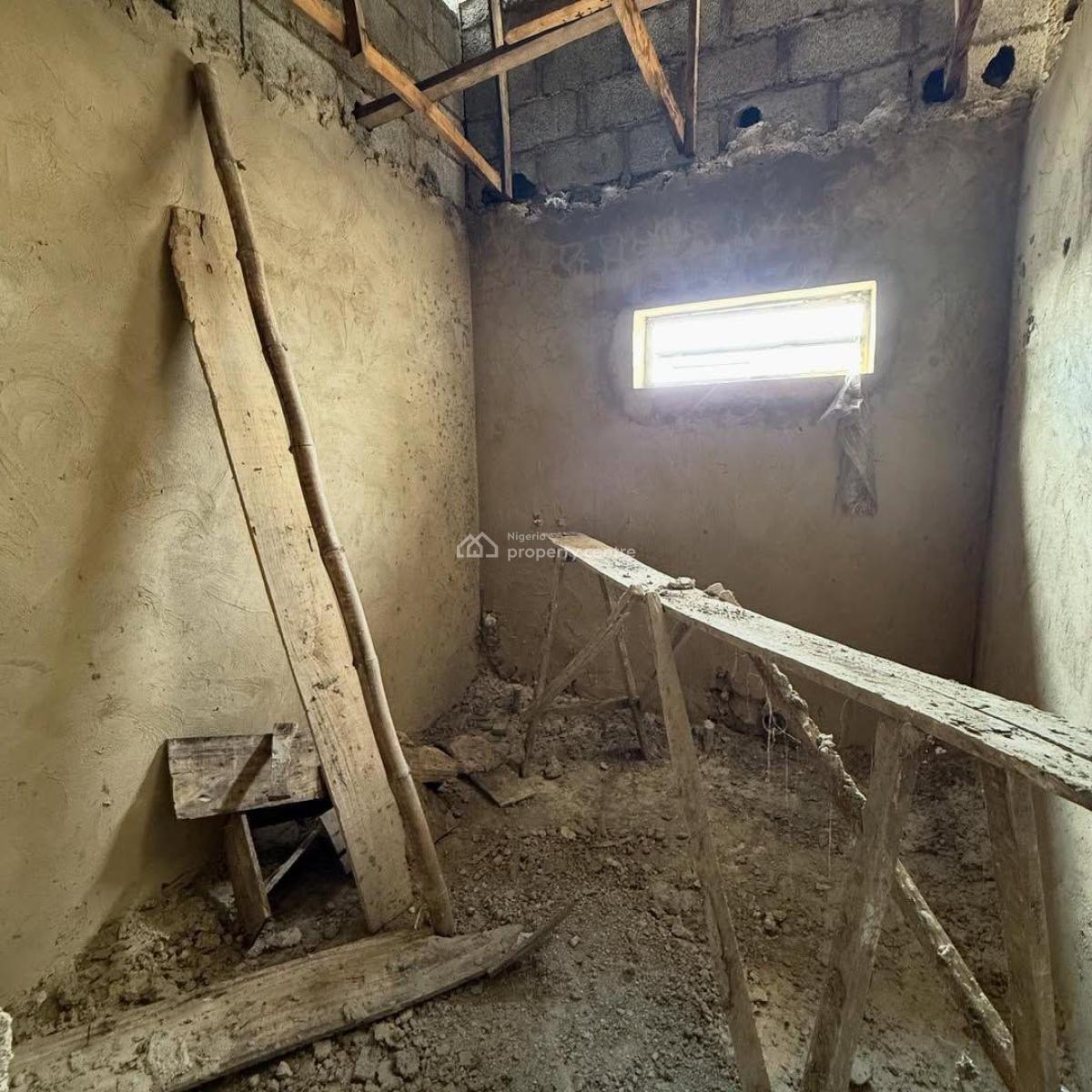 Luxury 4bedroom Terrace with a Bq, Semi Finish, Mabushi, Abuja, Terraced Duplex for Sale