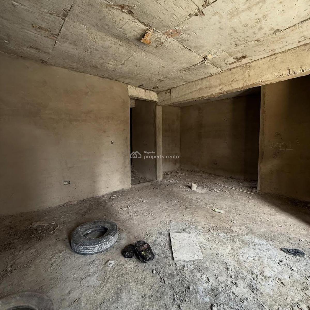 Luxury 4bedroom Terrace with a Bq, Semi Finish, Mabushi, Abuja, Terraced Duplex for Sale