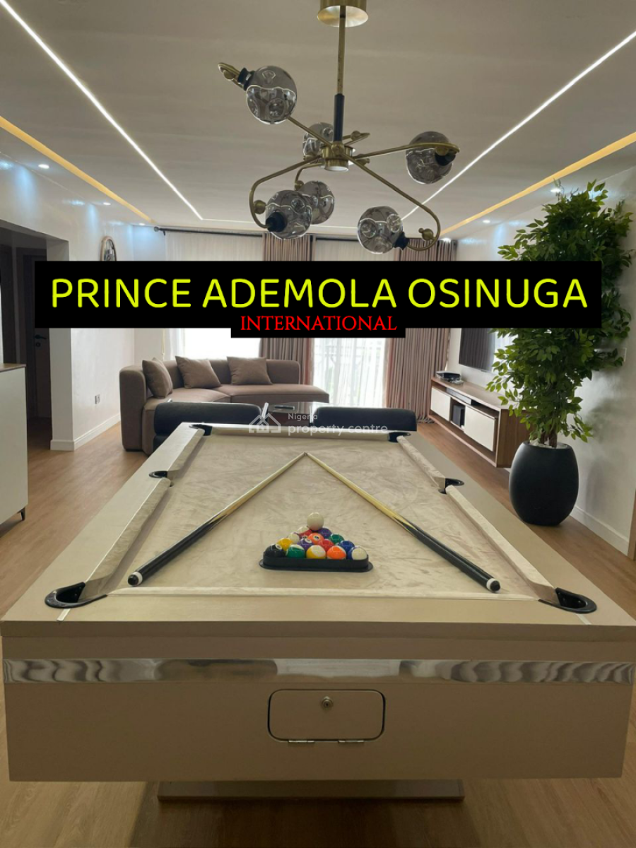 Furnished 3 Bedroom Apartment + Swimming Pool+elevator Etc, Off Awolowo Road Ikoyi, Falomo, Ikoyi, Lagos, Flat / Apartment for Rent