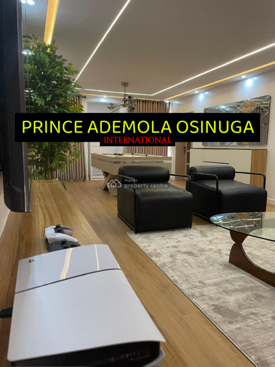 Furnished 3 Bedroom Apartment + Swimming Pool+elevator Etc, Off Awolowo Road Ikoyi, Falomo, Ikoyi, Lagos, Flat / Apartment for Rent