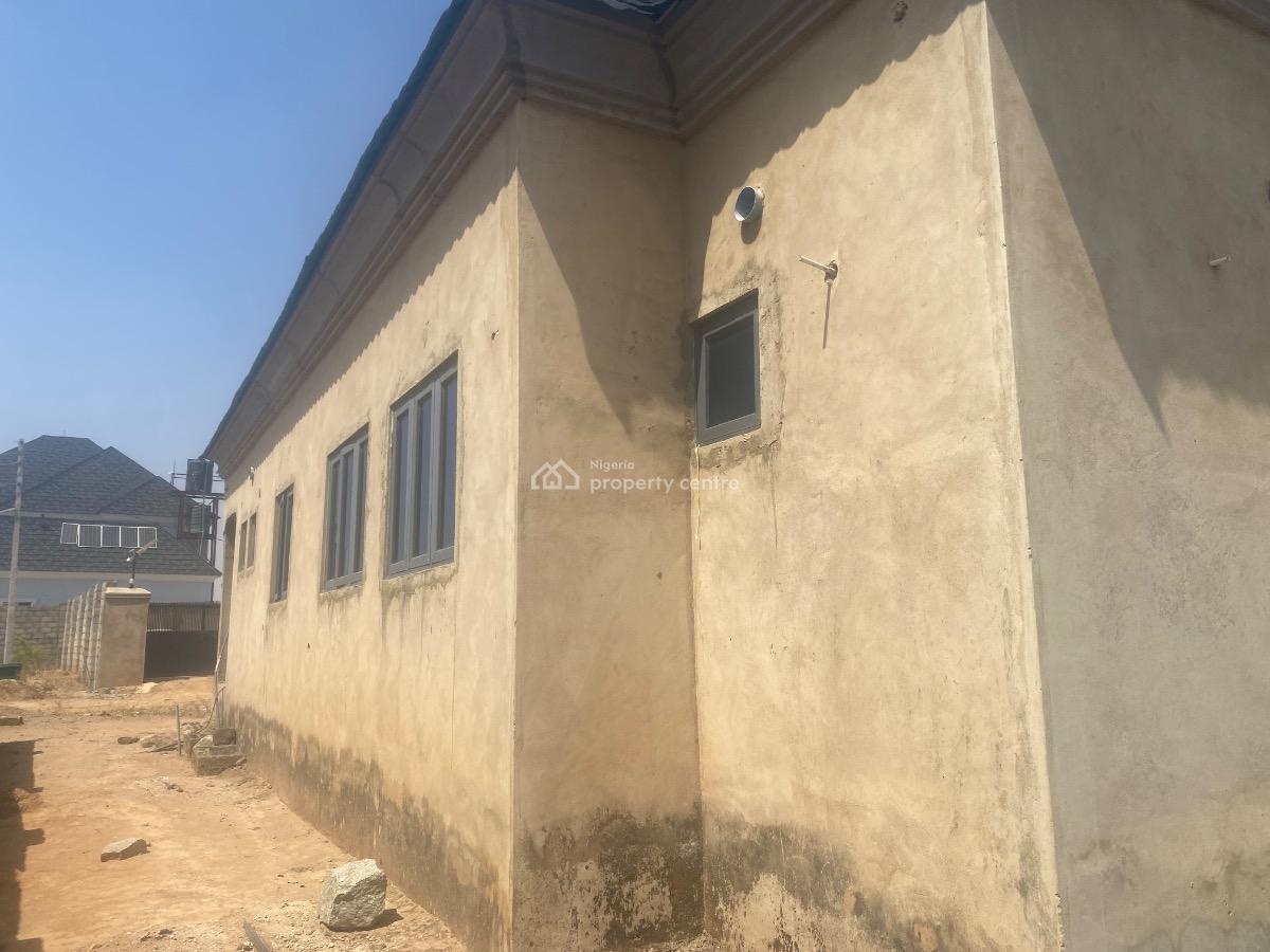 Newly Built 3 Bedroom Bungalow with Space for Bq, T Pumpy Estate, Behind Federal Housing Authority Abuja, Lugbe District, Abuja, Detached Bungalow for Sale