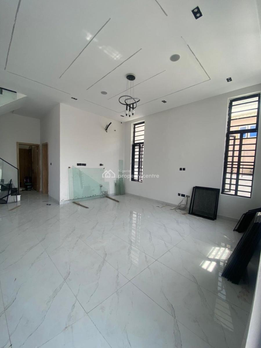 Brand New White 5bedroom Detached Duplex, Sangotedo, Ajah, Lagos, Detached Duplex for Sale