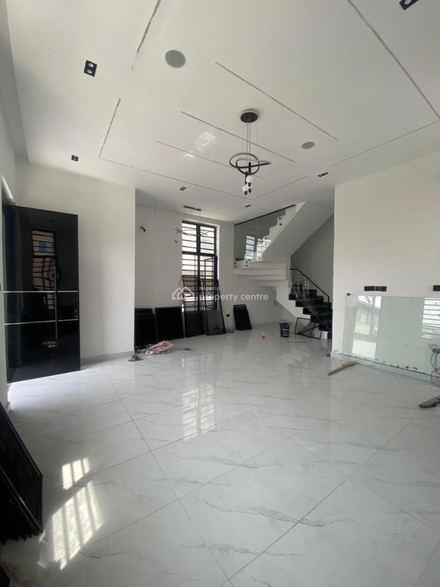 Brand New White 5bedroom Detached Duplex, Sangotedo, Ajah, Lagos, Detached Duplex for Sale