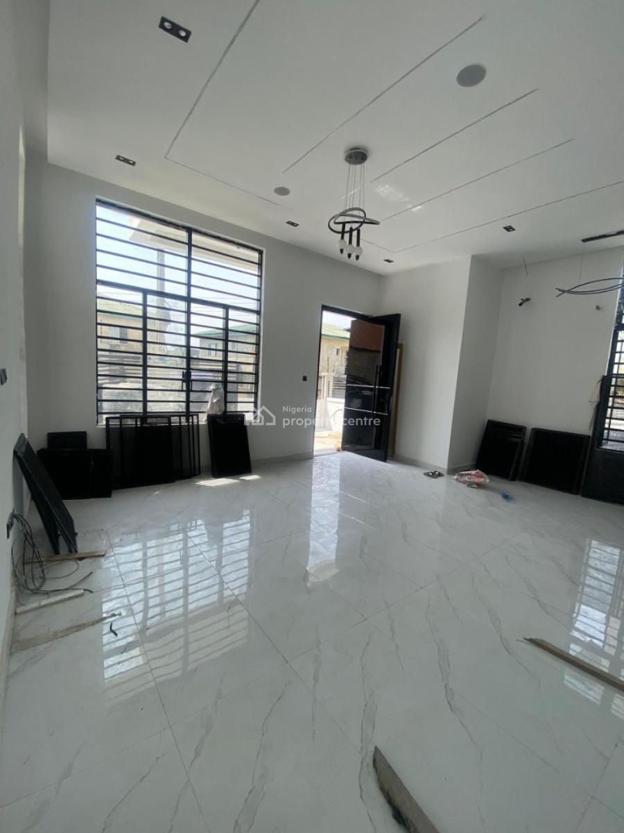 Brand New White 5bedroom Detached Duplex, Sangotedo, Ajah, Lagos, Detached Duplex for Sale