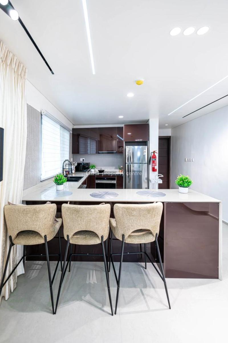 Luxury 1-bedroom Waterfront Apartment with Boat Jetty, Old Ikoyi, Ikoyi, Lagos, Flat / Apartment Short Let