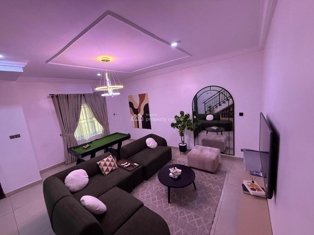 a Brand New Luxury 1 Bedroom with Balcony, Games, Ps5, Lekki Phase 1, Lekki, Lagos, Flat / Apartment Short Let