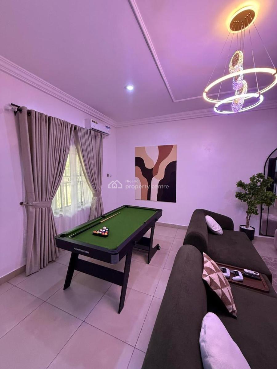 a Brand New Luxury 1 Bedroom with Balcony, Games, Ps5, Lekki Phase 1, Lekki, Lagos, Flat / Apartment Short Let