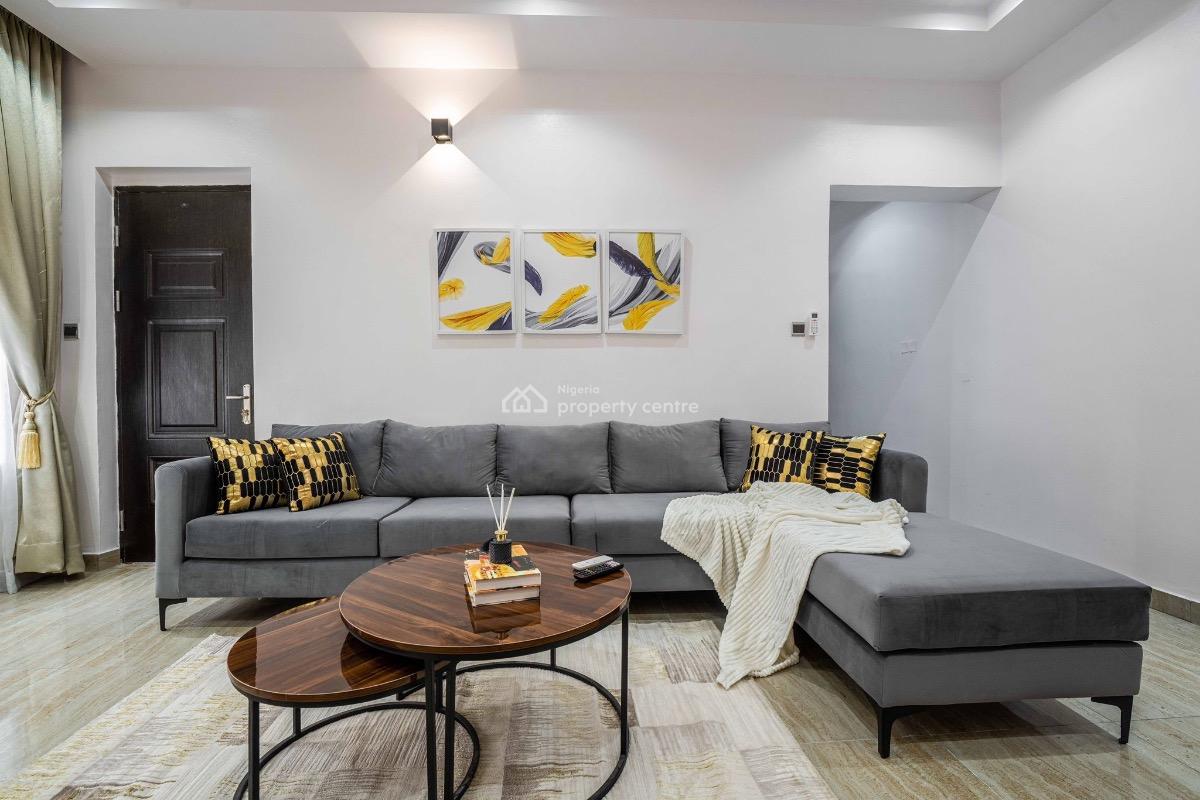 a Brand New Luxury 2 Bedroom with Balcony, Games, Ps5, Lekki Phase 1, Lekki, Lagos, Flat / Apartment Short Let