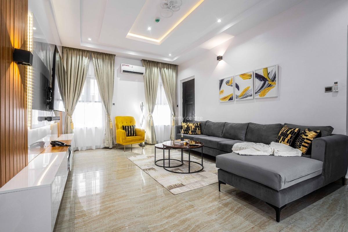 a Brand New Luxury 2 Bedroom with Balcony, Games, Ps5, Lekki Phase 1, Lekki, Lagos, Flat / Apartment Short Let