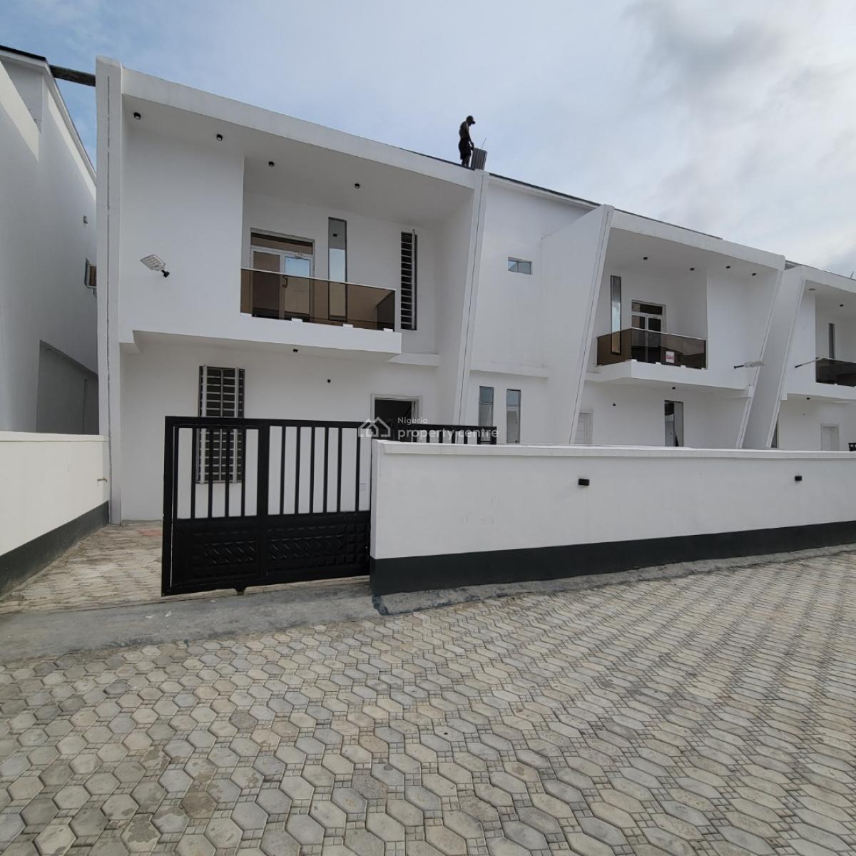 Stunning 4bedroom Semi Detached Duplex with a Bq, Ikota, Lekki, Lagos, Semi-detached Duplex for Sale