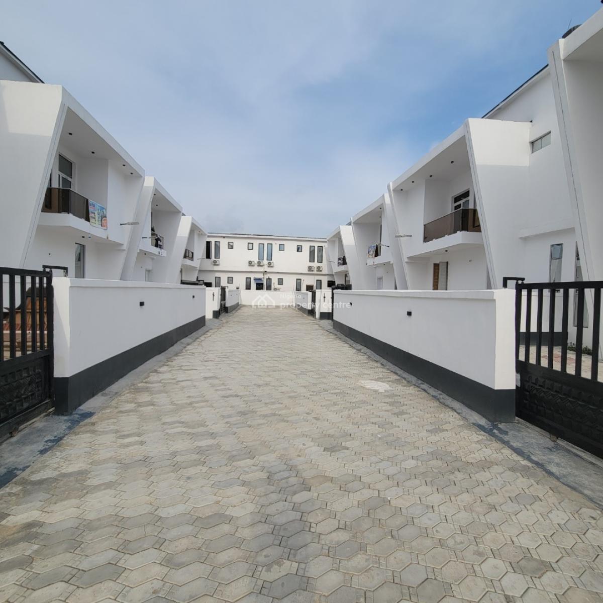 Stunning 4bedroom Semi Detached Duplex with a Bq, Ikota, Lekki, Lagos, Semi-detached Duplex for Sale