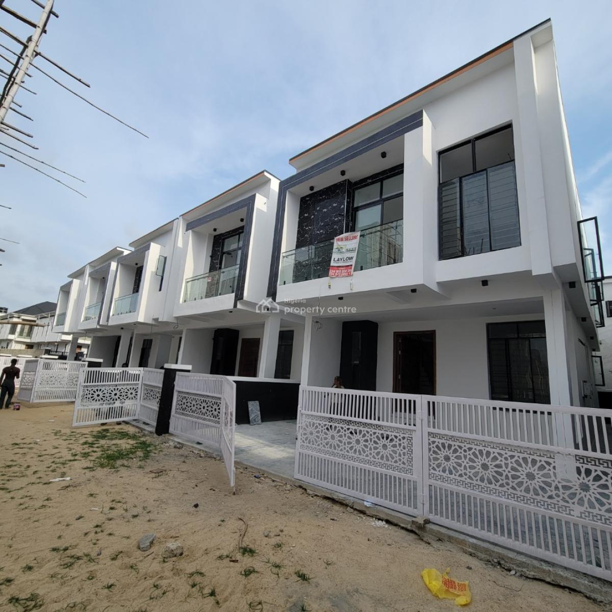 Excellent 4bedroom Semi Detached Duplex with a Bq and a Pool, Ikota, Lekki, Lagos, Semi-detached Duplex for Sale