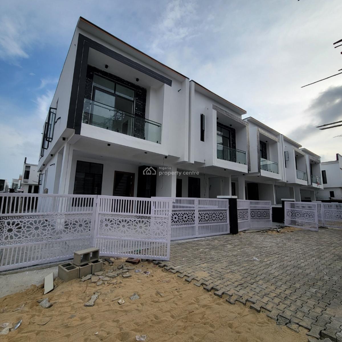 Excellent 4bedroom Semi Detached Duplex with a Bq and a Pool, Ikota, Lekki, Lagos, Semi-detached Duplex for Sale
