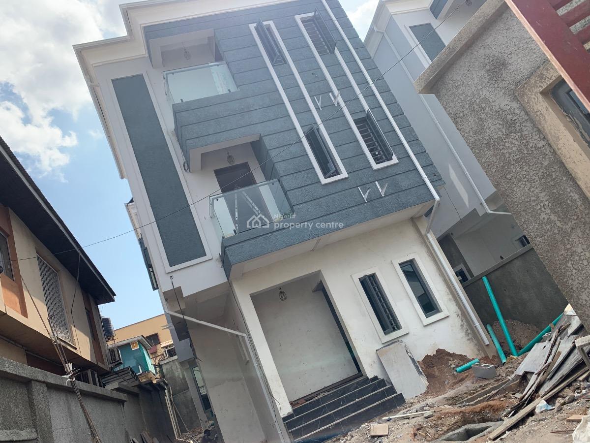 Newly Built Spacious 4 Bedroom Maisonette with a Room Bq, Allen, Ikeja, Lagos, House for Sale
