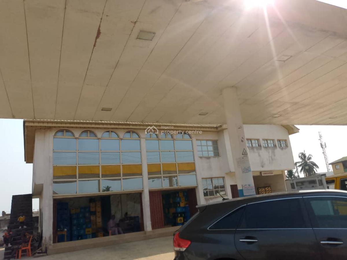 Functional Fueling Station for Lease on a Two Plot, Agbado, Ifako-ijaiye, Lagos, Filling Station for Rent