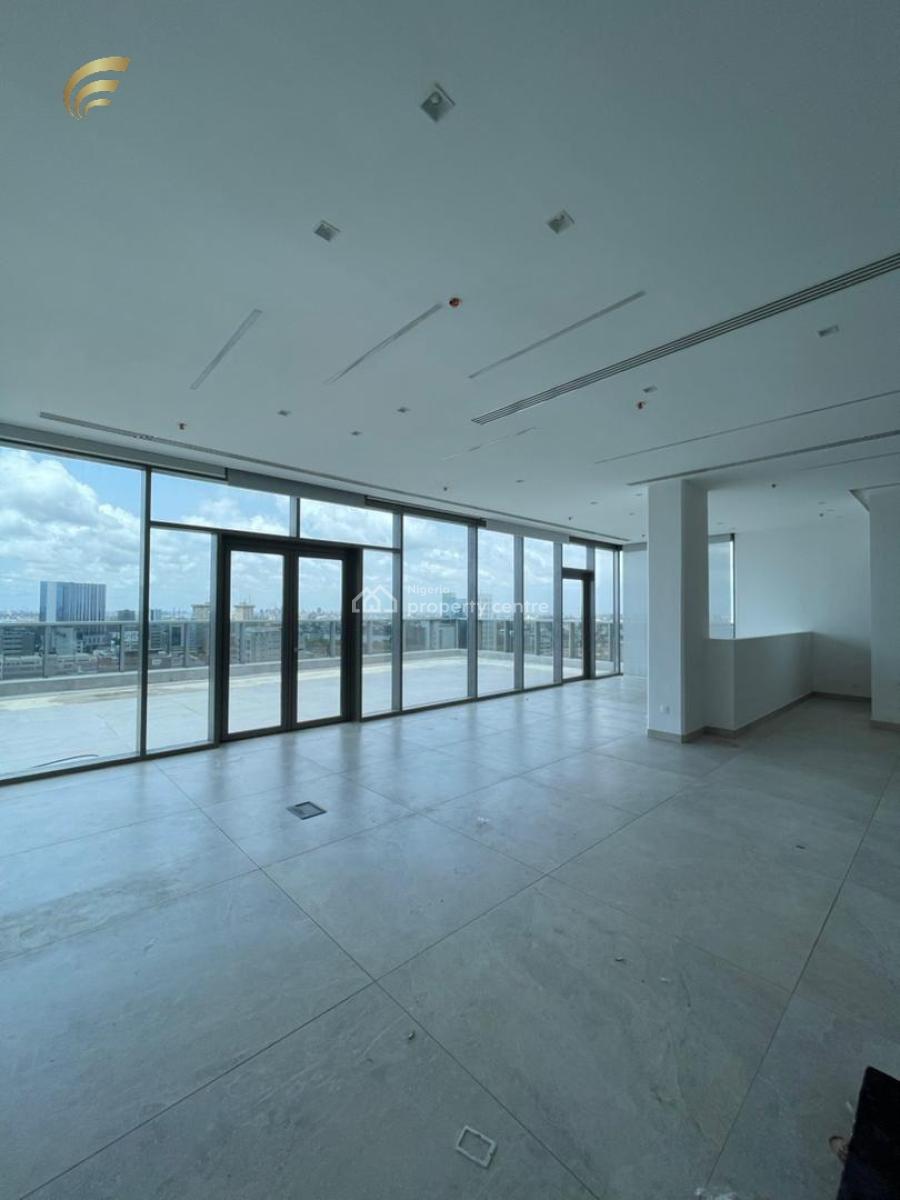 160 Sqm Grade a Penthouse Office Space, Ademola Adetokunbo Street, Victoria Island (vi), Lagos, Office Space for Rent