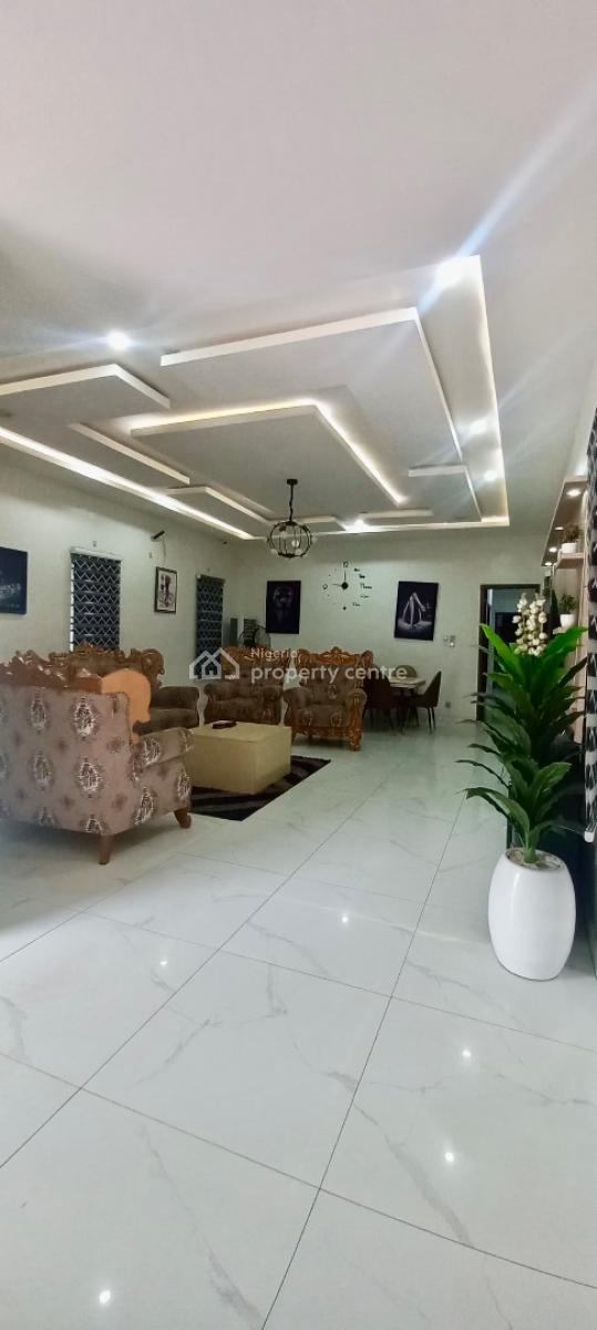 Exotic Fully Furnished Premium  Plus a B Q, Chevron Drive, Lekki, Lagos, Detached Duplex for Rent