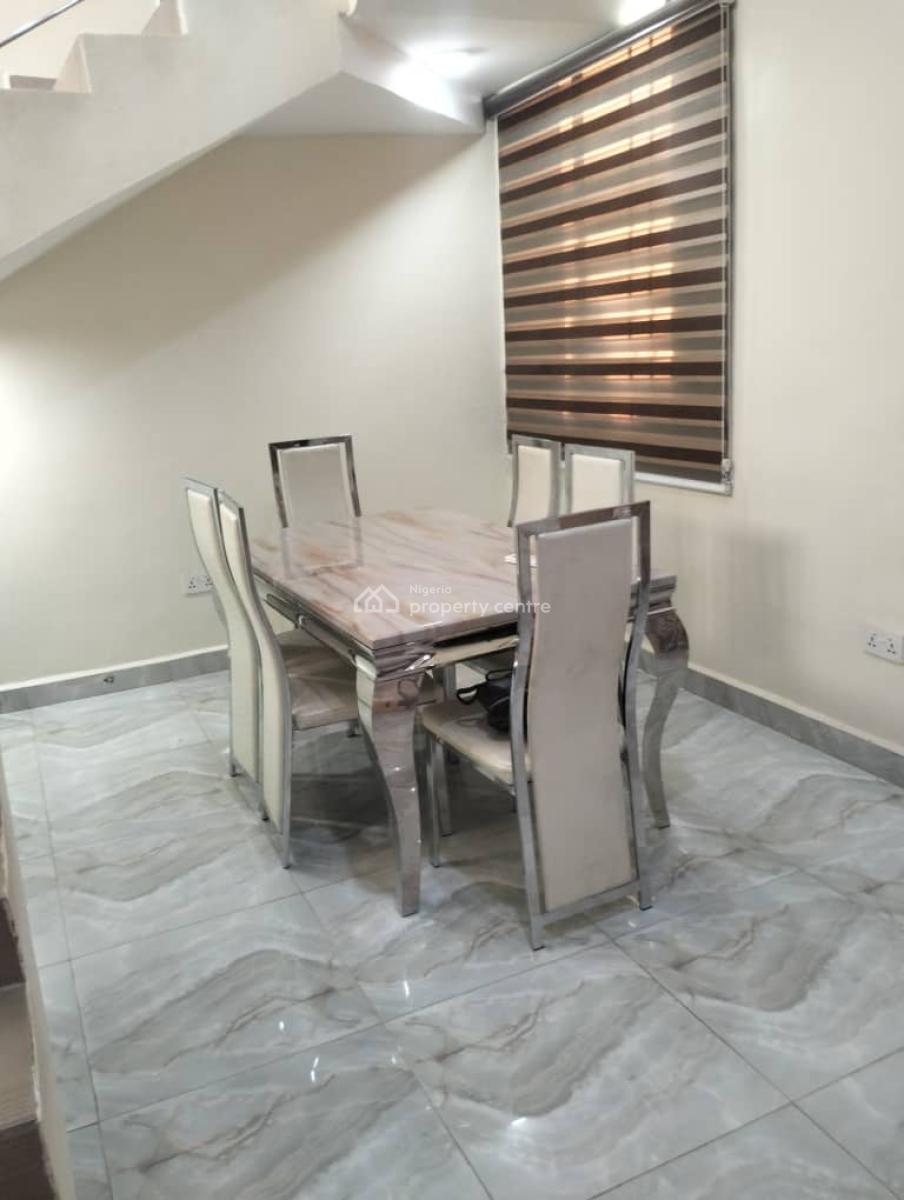 Furnished and Serviced Four Bedroom Terraced Duplex with Bq, By Eco Bank, Jabi, Abuja, Terraced Duplex for Rent