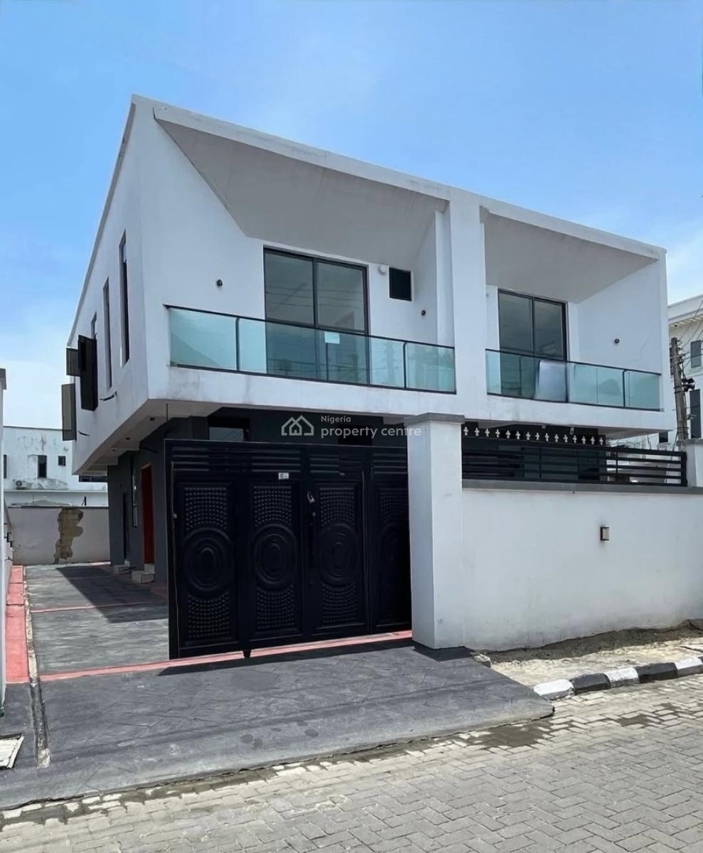 4 Bedroom Semi Detached Duplex with a Bq, Chevron Drive, Lekki, Lagos, Semi-detached Duplex for Rent