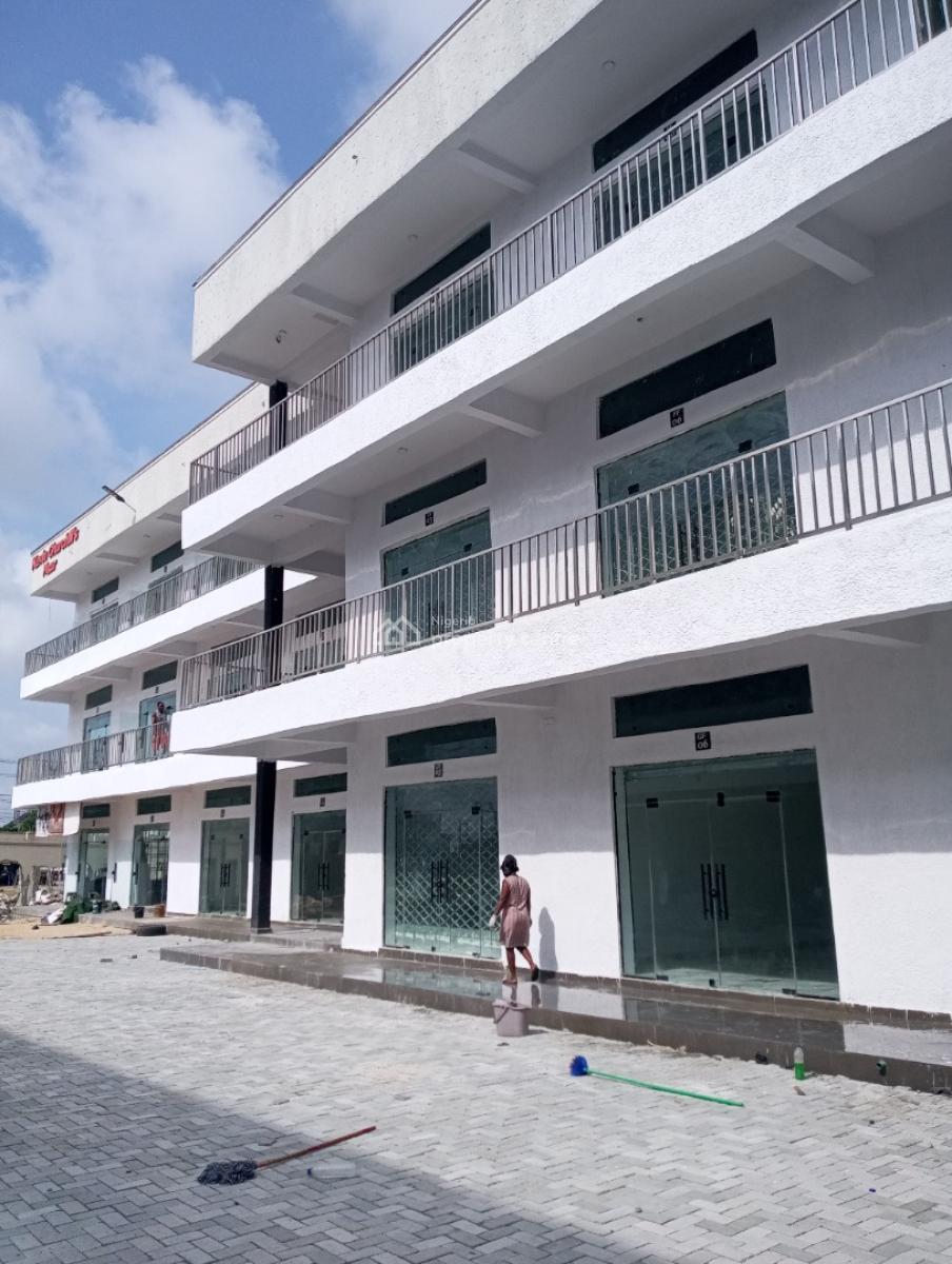 Standard Large Space Shop N Beautiful Area Shegotedo, Beside Lbs Shegotedo Ajah Lekki, Ajah, Lagos, Shop for Rent
