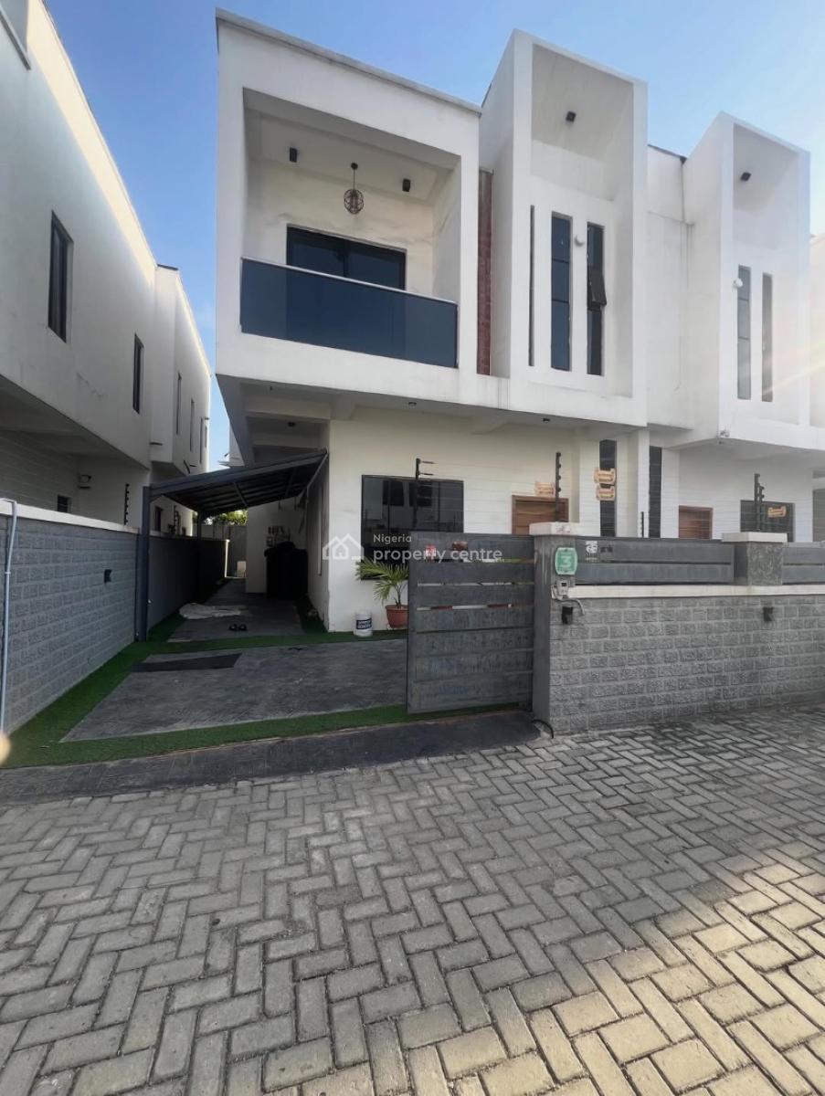 4 Bedroom Semi Detached Duplex with a Bq, Orchid Road, Lekki, Lagos, Semi-detached Duplex for Rent