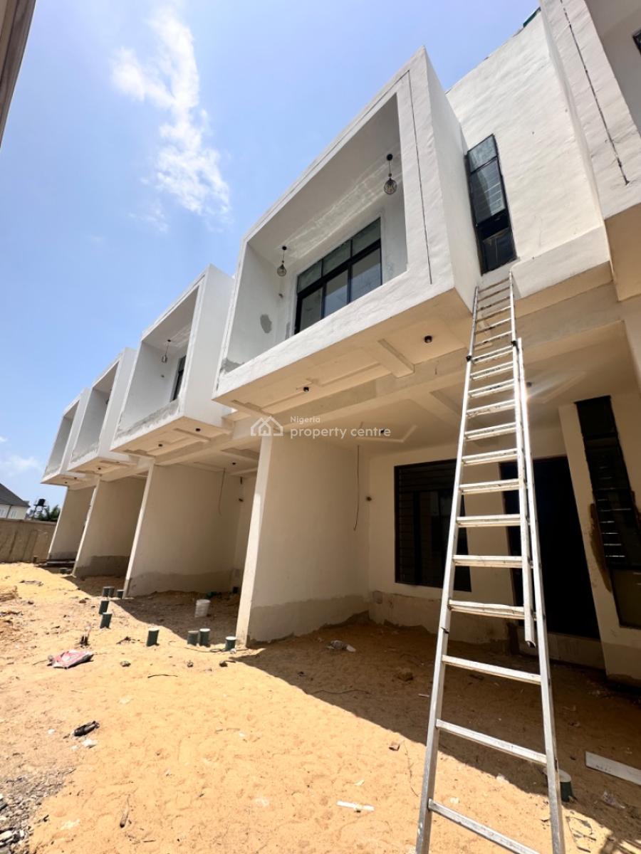 Solid 3bedroom Duplex with Bq, Orchid Road By The Chevron Toll Gate, Lekki, Lagos, Terraced Duplex for Sale
