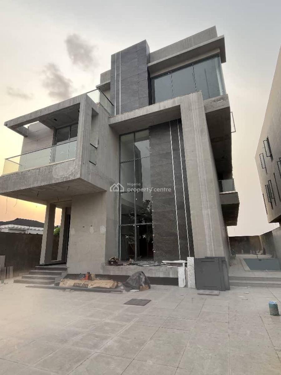 5 Bedroom Detached Duplex with Elevator, Swimming Pool, Cinema, Study, Ikoyi, Lagos, Detached Duplex for Sale