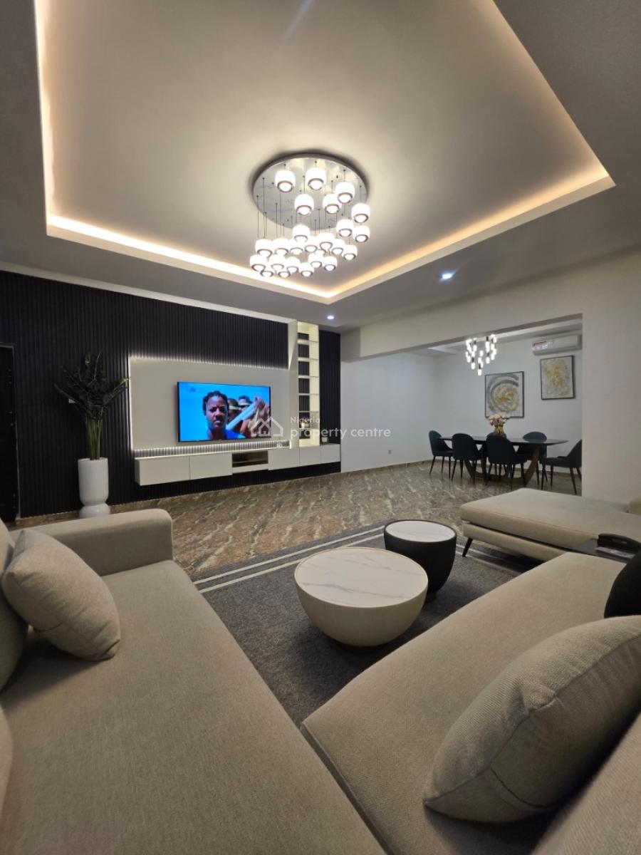 Luxury Fully Furnished & Serviced 3,2 & Studio Apartment Available!, Two Street After Jabi Lake Mall, Jabi District Abuja., Jabi, Abuja, Flat / Apartment for Rent