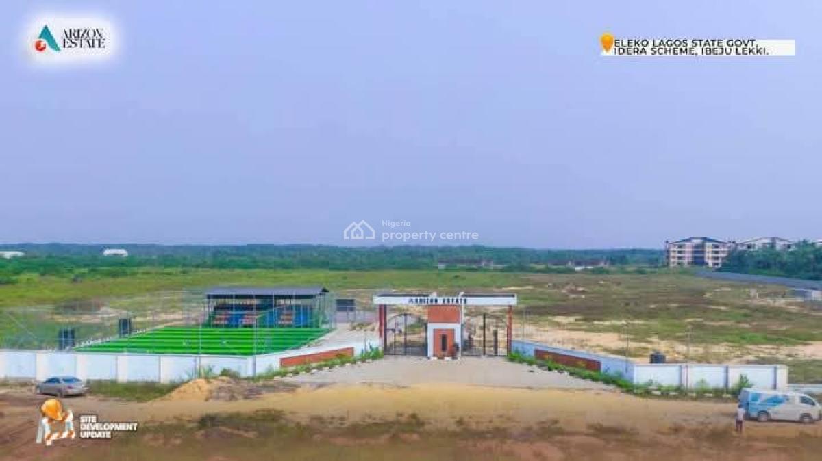 Land with Cofo, Arizon Estate Idera Scheme Eleko Ibeju-lekki Lagos, Ibeju Lekki, Lagos, Residential Land for Sale