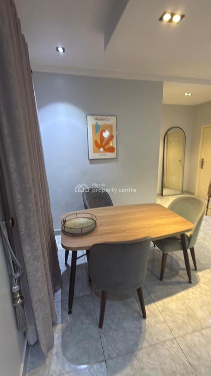Luxury 2bedroom Furnished Apartment,inverter,extra Room for Office,gym, Serene and Well Secured Neighborhood, Wuse 2, Abuja, Flat / Apartment for Rent