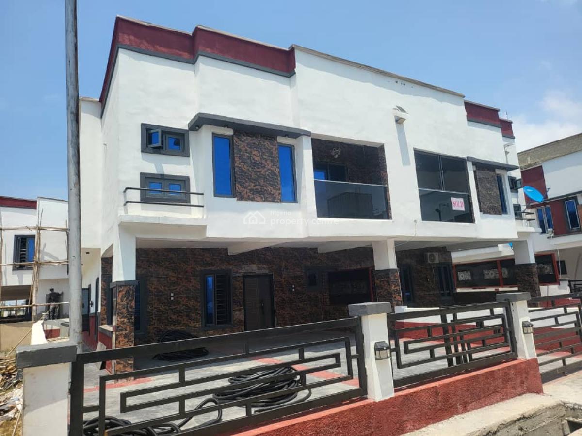 3 Bedroom Semi Detached Duplex with a Bq, Orchid Road in a Gated Estate, Lekki, Lagos, Semi-detached Duplex for Sale