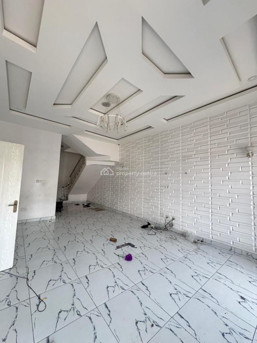4bedroom Semi Detached Duplex with a Bq, Agungi, Lekki, Lagos, Semi-detached Duplex for Rent