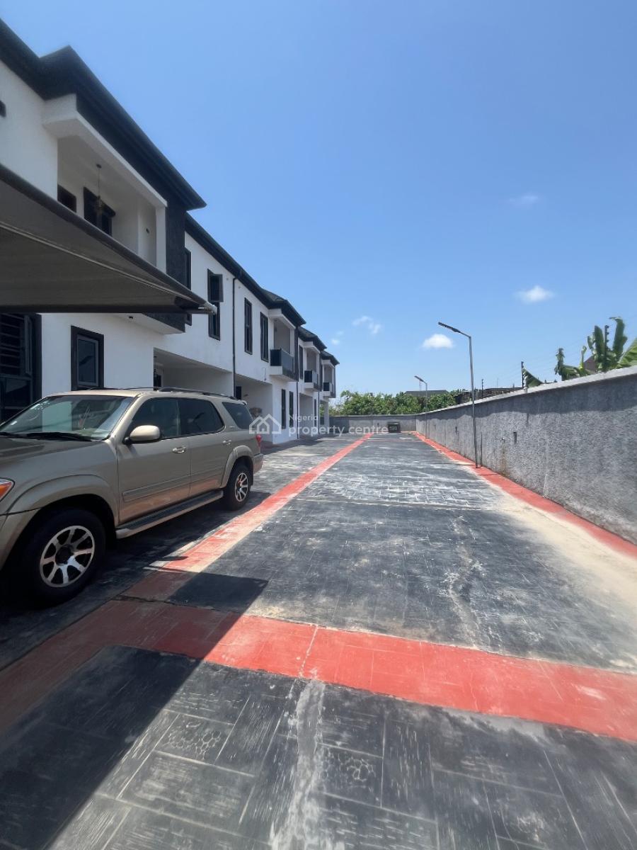 Brand New 4 Bedroom Terrace Duplex, Abraham Adesanya Scheme, Ajah, Lagos, Terraced Duplex for Rent