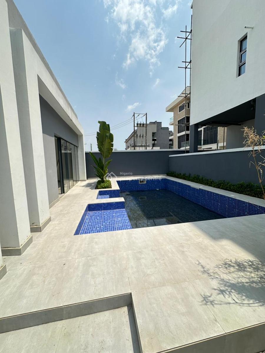 Luxury Spacious 4 Bedroom Terrace Duplex with Swimming Pool and Gym, Ikate, Lekki, Lagos, Terraced Duplex for Sale