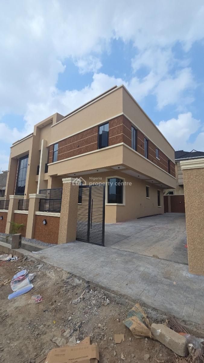 Luxury 4-bedroom Fully Detached Duplex with a Bq and a Study, Carlton Gate Estate Next to Kolapo Ishola, Akobo, Ibadan, Oyo, Detached Duplex for Sale