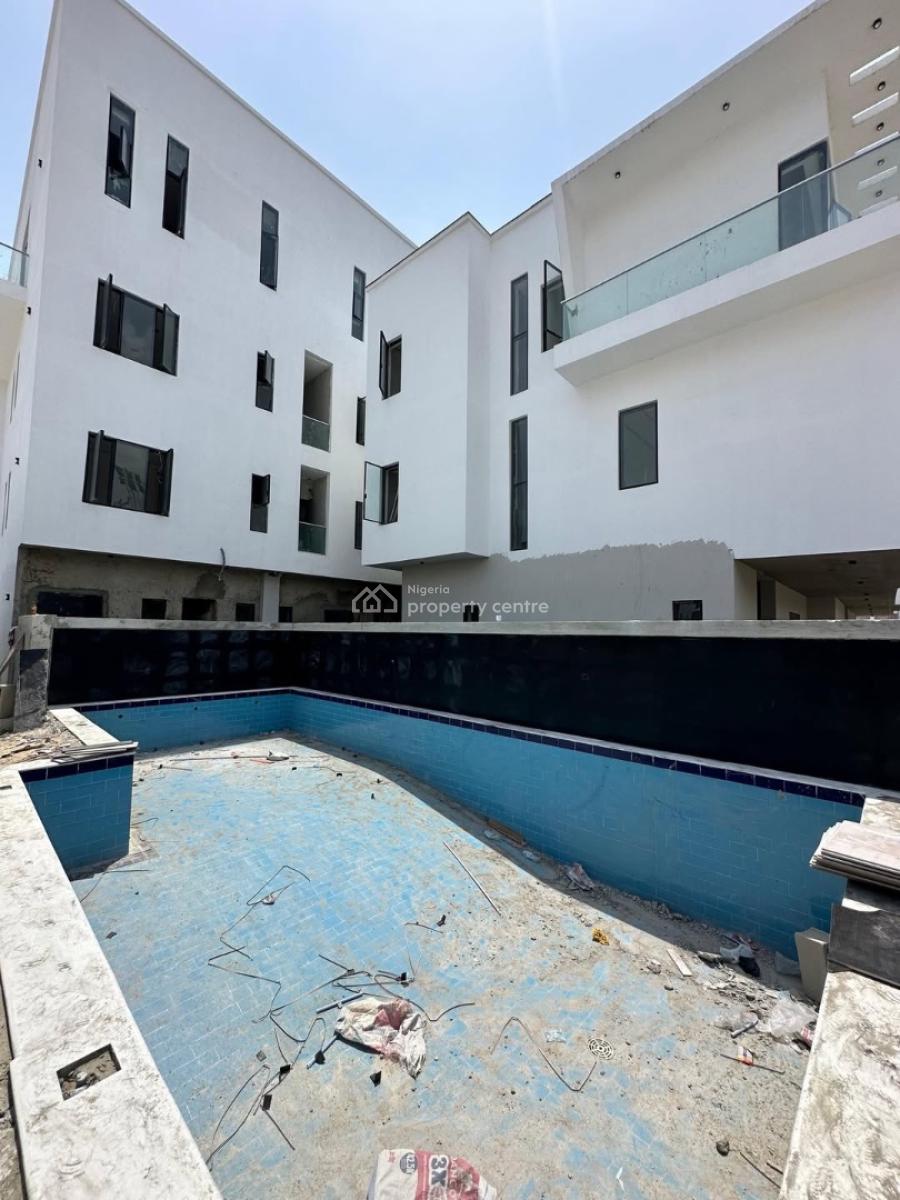 Luxury 4bedroom Terrace Duplex with Bq, Ikate Elegushi, Lekki, Lagos, Terraced Duplex for Rent