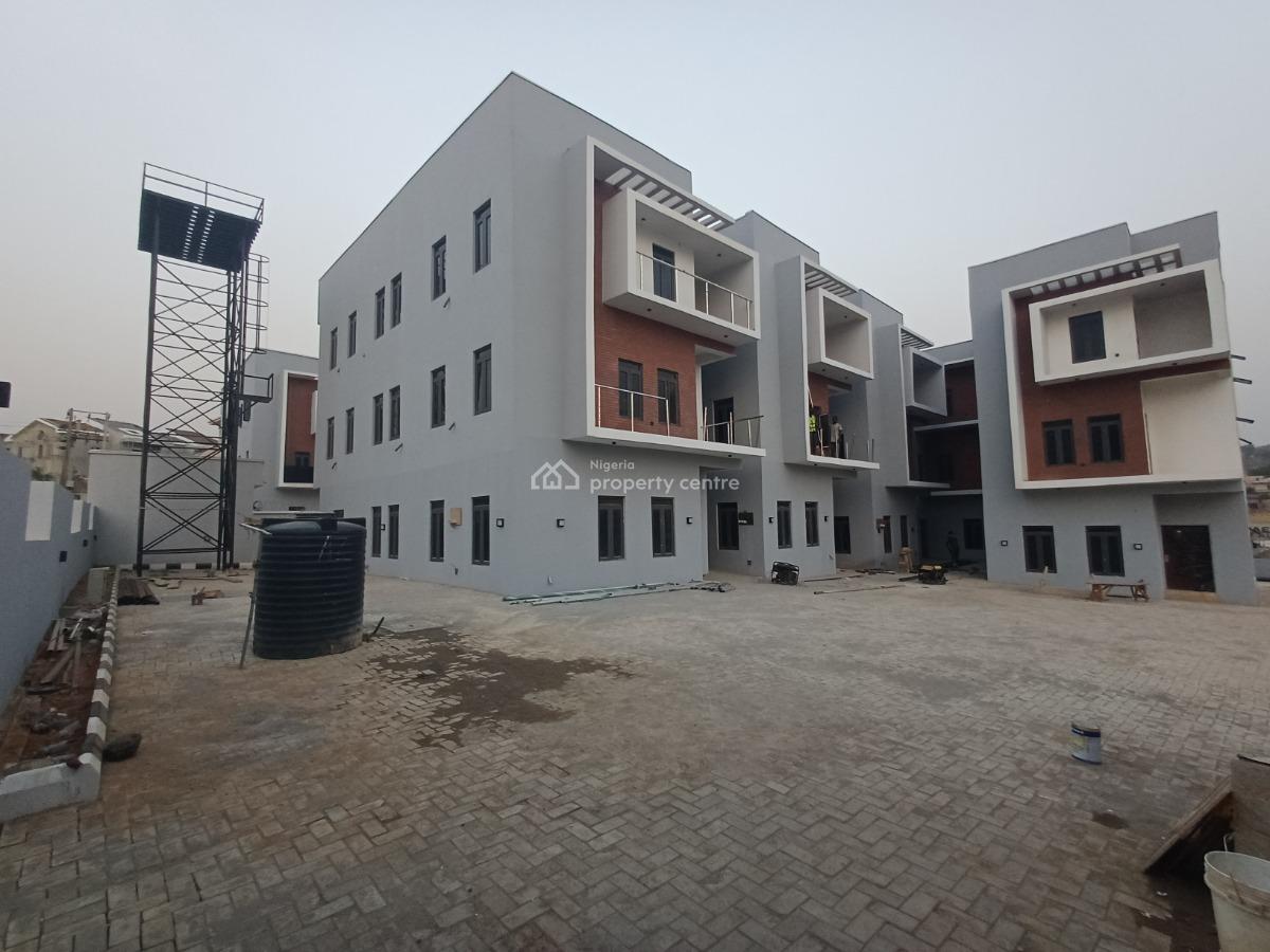 Brand New 4 Bedroom Terrace Duplex with Bq, Mabushi, Abuja, Terraced Duplex for Rent