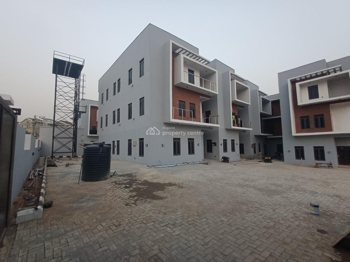 Brand New 4 Bedroom Terrace Duplex with Bq, Mabushi, Abuja, Terraced Duplex for Rent