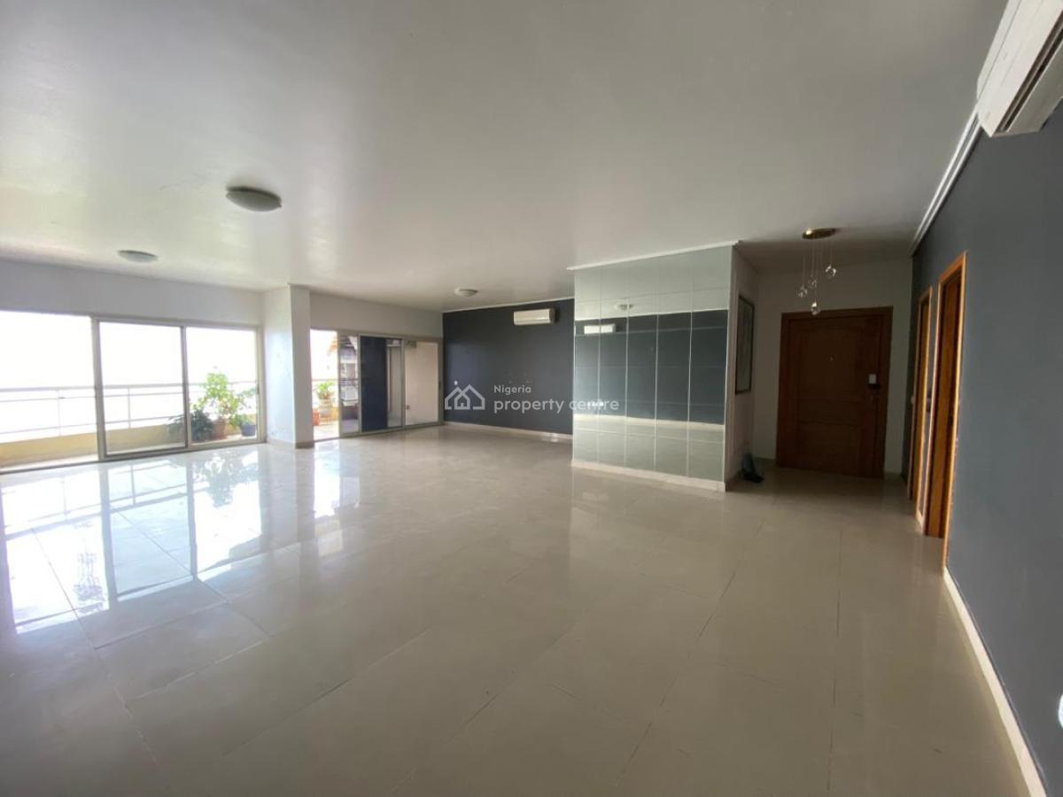 Fully Serviced Luxury Highrise 3 Bedrooms Flat with Pool, Gym & Bq, Banana Island, Ikoyi, Lagos, Flat / Apartment for Rent