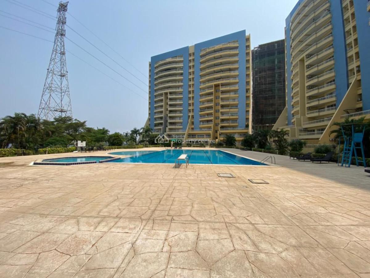 Fully Serviced Luxury Highrise 3 Bedrooms Flat with Pool, Gym & Bq, Banana Island, Ikoyi, Lagos, Flat / Apartment for Rent