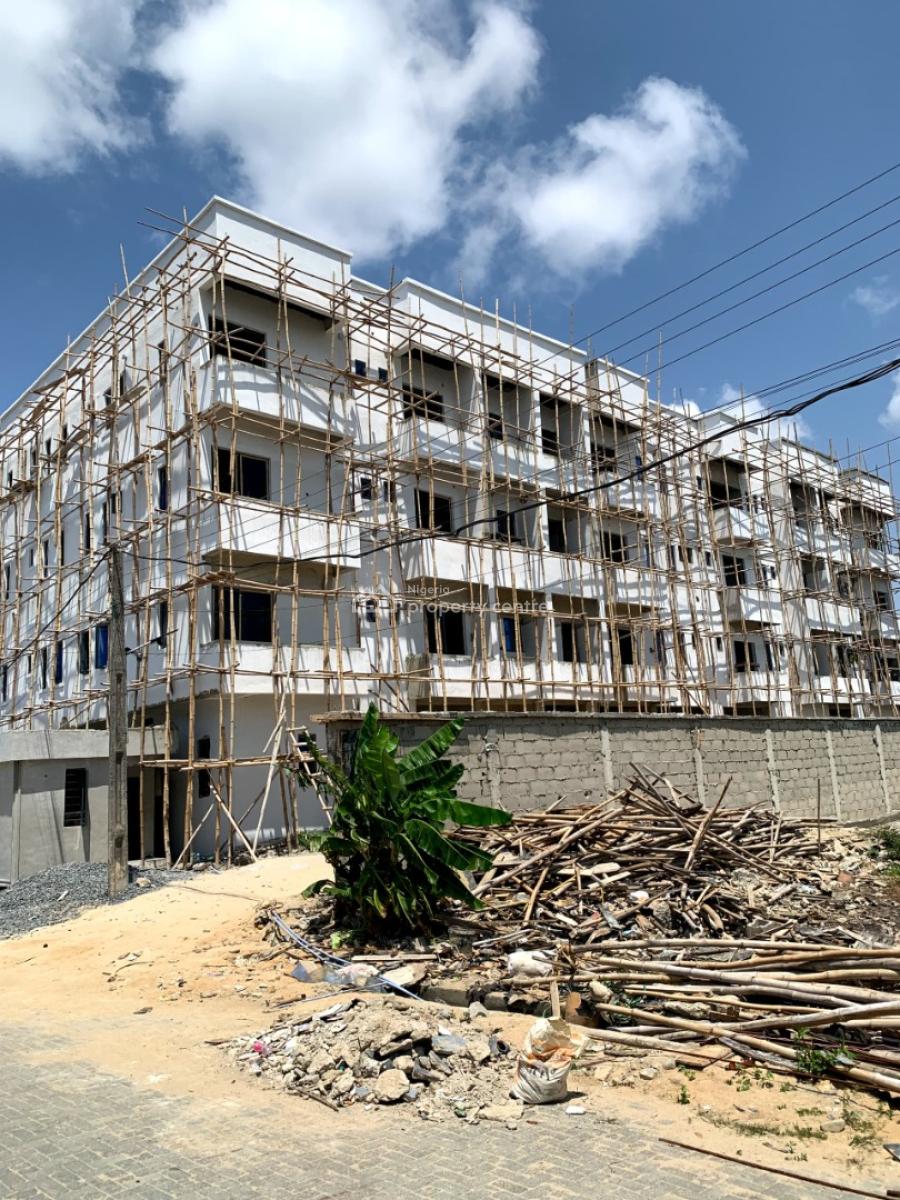 Most Affordable 3 Bed Apartment with Payment Plan, Prime Military Zone, Atlantic Nominee Estate (by General Paint Bus Sto, Ajah, Lagos, Block of Flats for Sale