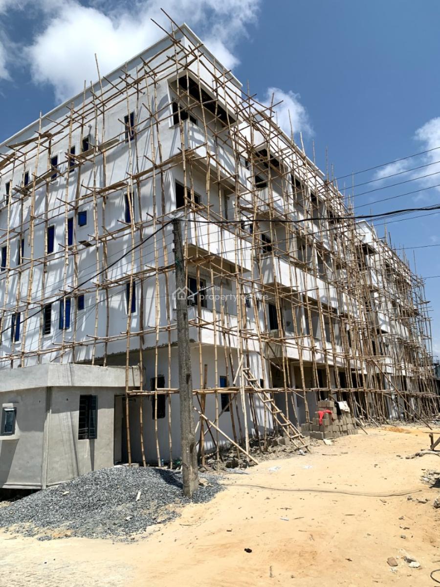 Most Affordable 3 Bed Apartment with Payment Plan, Prime Military Zone, Atlantic Nominee Estate (by General Paint Bus Sto, Ajah, Lagos, Block of Flats for Sale