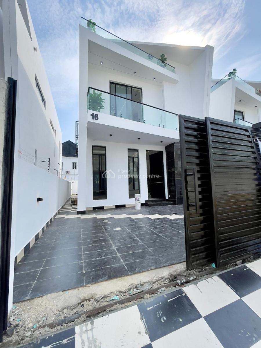 Luxury 4 Bedroom Fully Detached Duplex with Bq, Chevron, Lekki Phase 2, Lekki, Lagos, Detached Duplex for Sale