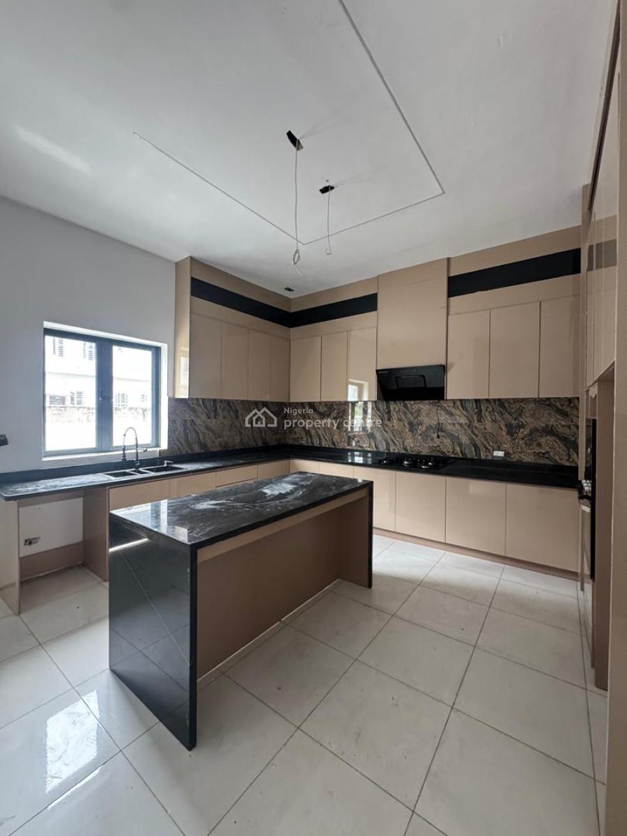 Stunning 5 Bedroom Fully Detached Duplex with Bq, Chevron, Lekki, Lagos, Detached Duplex for Sale