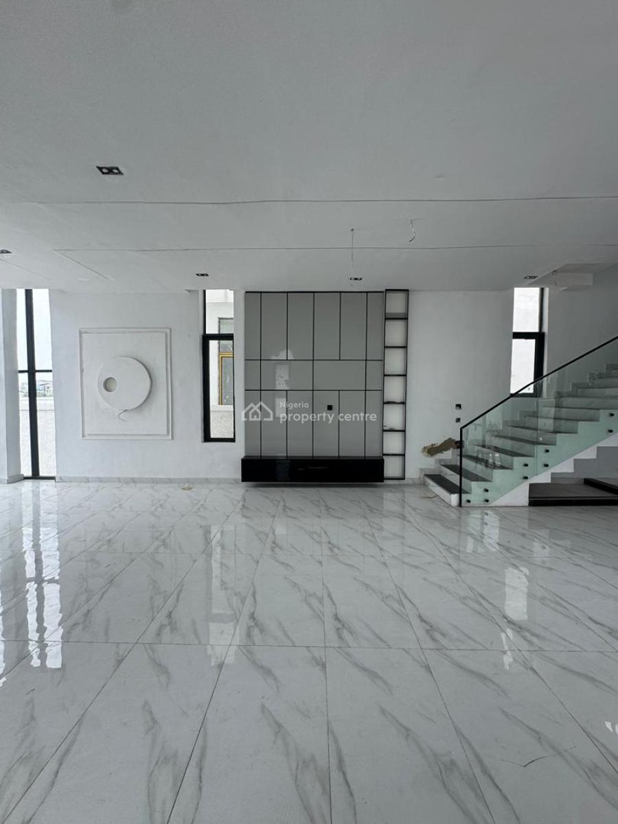 Stunning 5 Bedroom Fully Detached Duplex with Bq, Chevron, Lekki, Lagos, Detached Duplex for Sale