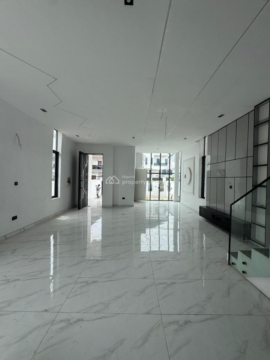 Stunning 5 Bedroom Fully Detached Duplex with Bq, Chevron, Lekki, Lagos, Detached Duplex for Sale
